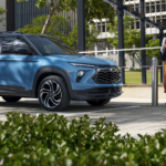 Couple in front of the 2026 Chevrolet Trailblazer